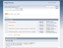 Tablet Screenshot of forum.plop.at